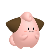 Shiny Cleffa in Legends of Arceus